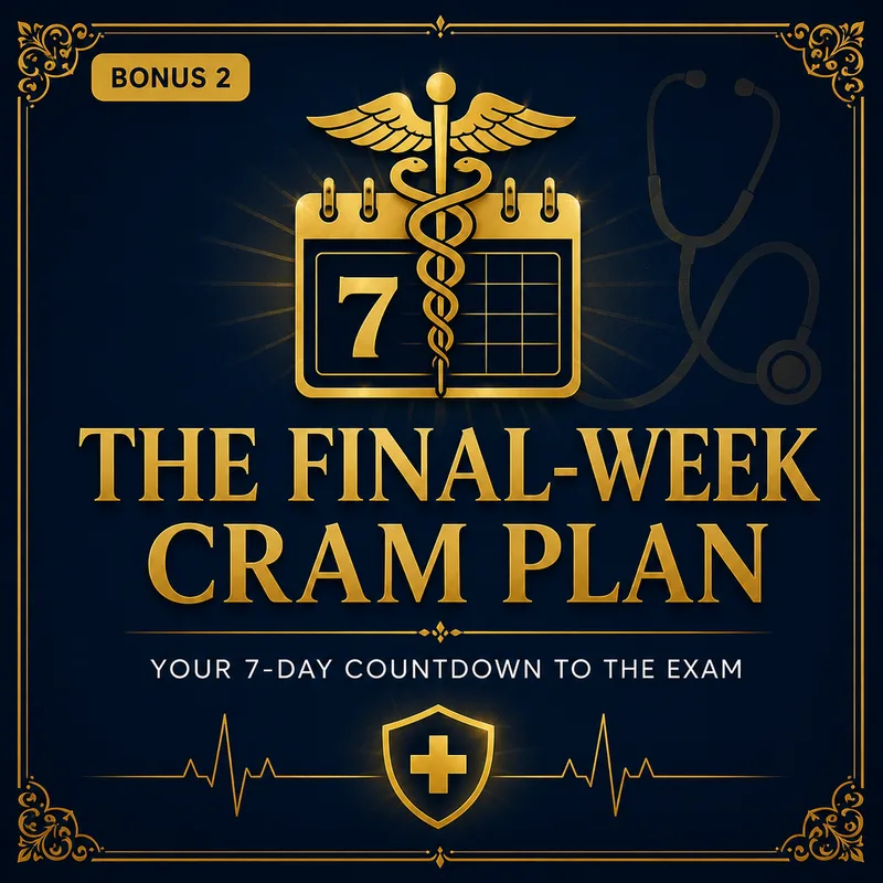 Final-Week Cram Plan
